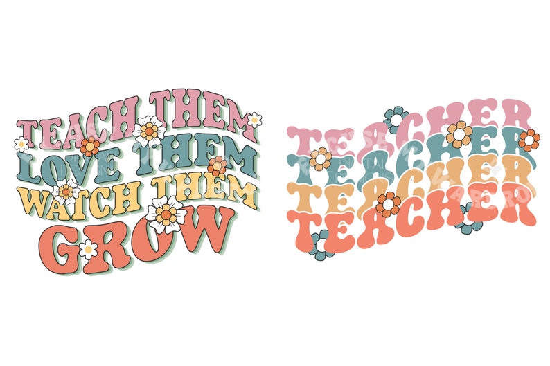 Teacher Appreciation Sublimation Bundle Teacher Appreciation Etsy