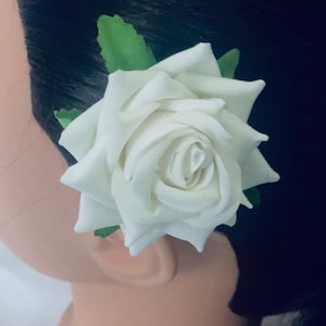 Flower Hair Pins |Dried Flower Wedding Hair Pins |Bridal Flower Bobby Pin| White Flower Hair Clip| Fancy Hair Pins |Formal Hair Clip