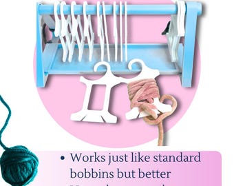 Yarn Bobbins: Tangle-Free Knitting Crochet Organizer