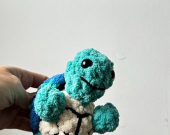 Squirtle Crochet Pattern: Changeable Shell Amigurumi (PDF Pattern)
