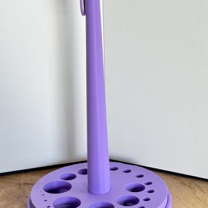 Portable and stationary Yarn Winder with Storage and Eye Sizer ALL IN ONE!