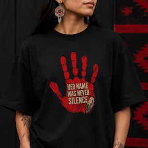MMIW Shirt No More Stolen Sisters MMIP Native Owned MMIW Shirt Indigenous Shirt Resist Native Social Justice Shirt Ojibwe Navajo Apache