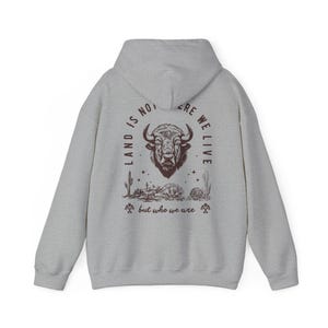 Ojibwe Shirt Thunderbird Bison Hoodie Buffalo Hoodie Native American No One Is Illegal Stolen Land Bison Haida Wild West Aztec Shirt Lakota image 9