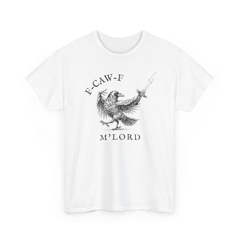 Knightcore Ren Faire Renaissance Fair Castlecore Knight Shirt Medieval Shirt Fcawf Medieval Inspired Crow Shirt Raven Shirt image 8