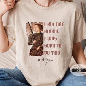 Medieval Shirt Joan Of Arc Ren Fair Castlecore Knightcore Renfaire Medieval Inspired Transgender Genderfluid Sapphic Shirt Renaissance Shirt