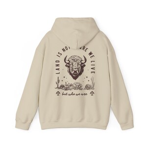 Ojibwe Shirt Thunderbird Bison Hoodie Buffalo Hoodie Native American No One Is Illegal Stolen Land Bison Haida Wild West Aztec Shirt Lakota image 8
