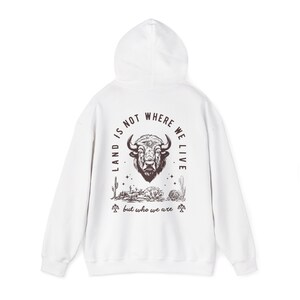 Ojibwe Shirt Thunderbird Bison Hoodie Buffalo Hoodie Native American No One Is Illegal Stolen Land Bison Haida Wild West Aztec Shirt Lakota image 10