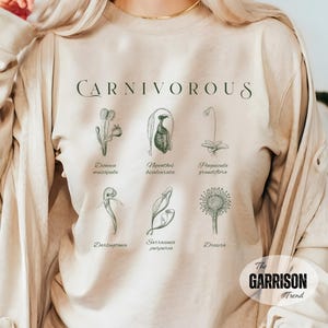 Ecology Shirt Venus Fly Trap Sundew Pitcher Plant Butterwort Drosera Capensis Carnivorous Plant Carnivorous Plant Shirt Carnivorous Plants
