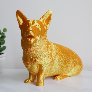 Corgi Dog Statue, Cute Corgi Dog Decoration, Perfect Gift For Corgi Lovers