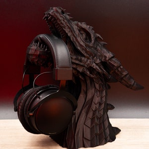dragon headphones bust