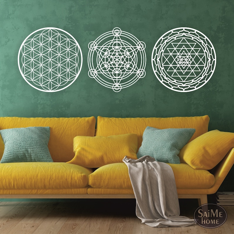 De Sri Yantra of Sri Chakra, Een Vorm Van Mystiek Diagram, Symbool Van