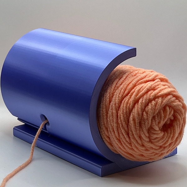 Large yarn holder skein bowl holder storage mountable to any surface