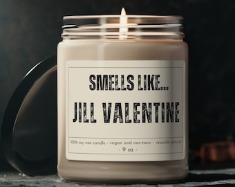 Valentine Jill Candle, Resident Gifts, Evil Game Gift, Re4 Remake, Resident Game, Funny Videogame Gift, Gaming Gifts for Him, Gifts for Her