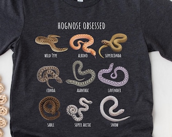 Hognose Snakes Shirt, Hognose Snake, Western Hognose, Snake Lover Gift, Snake Mom Reptile Lover Gift, Snake Tshirt, Hognose Youth Kids Shirt