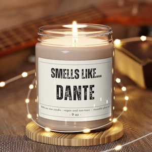 Devil May Candle, Dante Gift, Devil Cry, Videogame Character Dante, May Cry, Nerdy Gifts for Her, Nerdy Gifts for Him, Funny Gaming Gifts