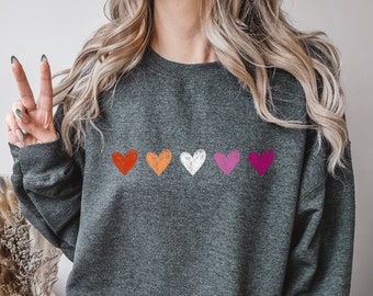 Lesbian Sweatshirt, Subtle Pride, Lesbian Shirt, Queer Shirt, Lesbian Pride, Lgbtq Gifts, Gay Pride, Sapphic, Feminist, Wlw, Subtle Lesbian
