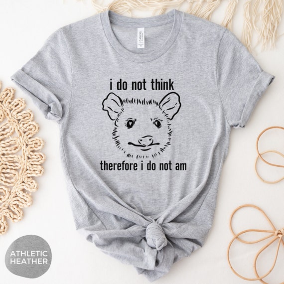 Possum Shirt, Opossum Lover Tee, Funny Meme Shirt, Gen Z Gifts, Shirts That Go Hard, Funny Possum Tee, Opossum Shirt, Iconic Meme Gifts