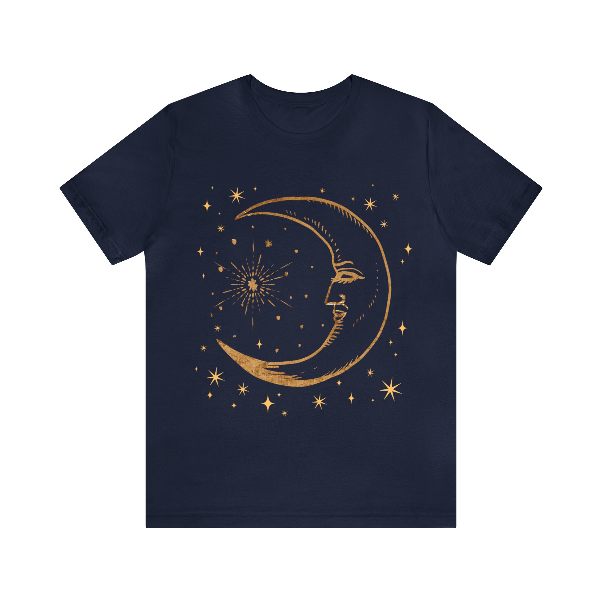 90年代の天体シャツ、ヴィンテージの太陽と月のTシャツ、占星術の星座T 
