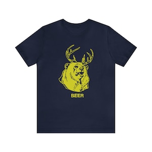 Mac's Beer Shirt, Bear Deer, Funny Bear Shirt, Philadelphia Gift, Sunny Shirt, Always Tee, Animal Puns, Always Suny, Beer Shirt, Mac Tee image 2