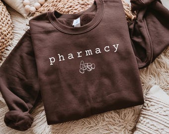 Felpa da farmacia, farmacista, regalo per farmacista, tecnico di farmacia, regali per farmacisti, regali per tecnici di farmacia, farmacologia, regali per dottorato di ricerca, farmacia