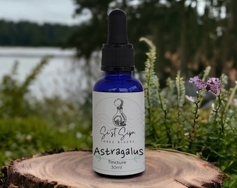 Organic Astragalus Tincture, Cold, Allergy Relief, Sinus Supplement.