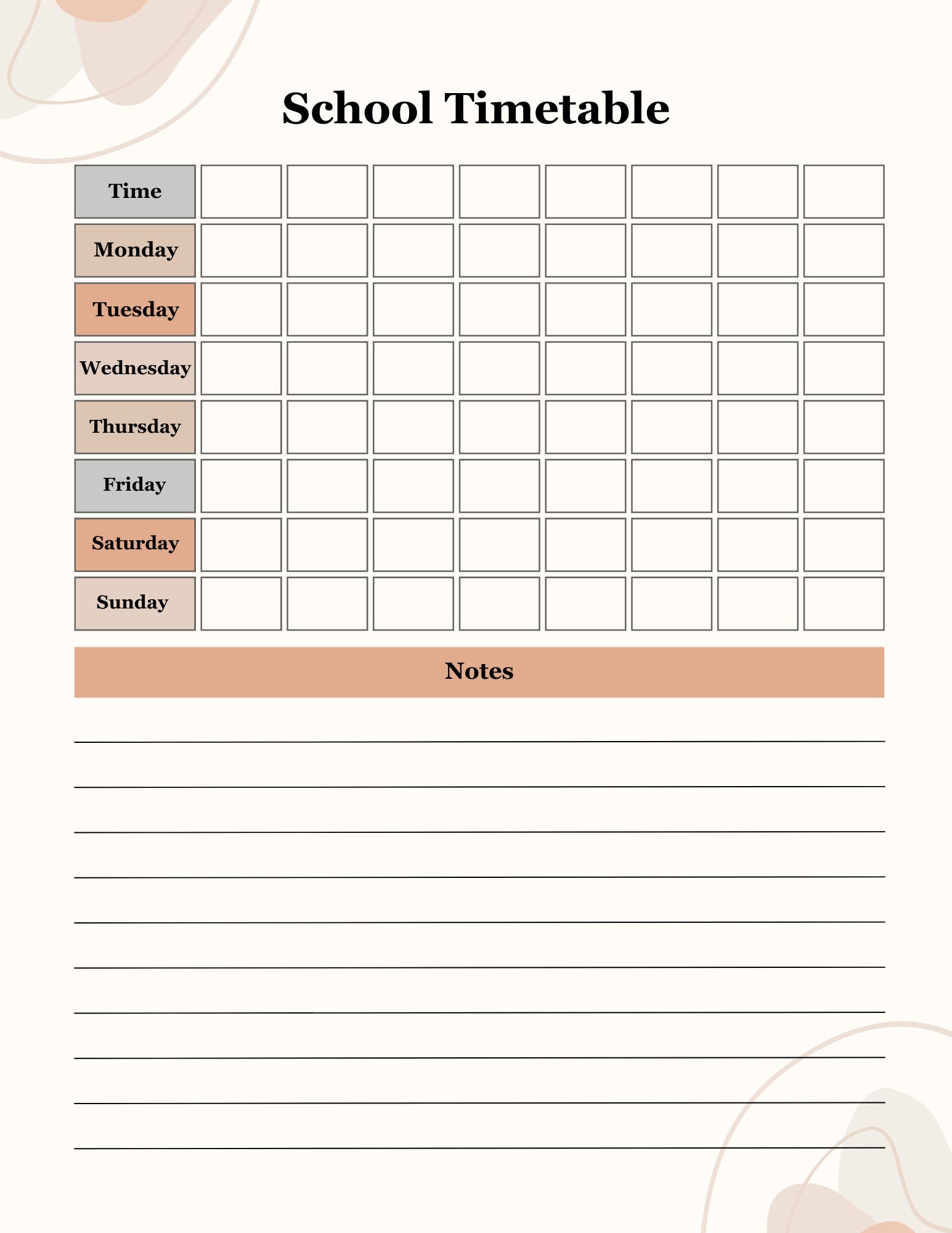 Monthly Planner, Habit Tracker, Printable Planner, Instant Download, to ...