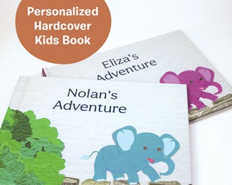 Personalized Kids Book Custom Name Story Adventure Gift Child Hardcover Memory Keepsake