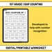 Skip Counting Worksheet Bundle PDF | First Grade Math Worksheets | Math ...