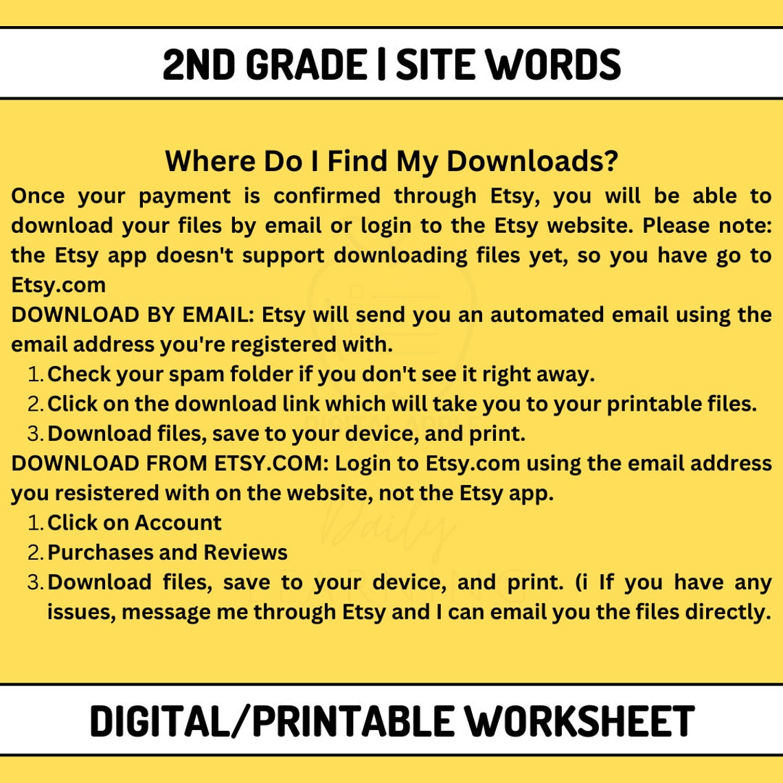 Printable Sight Word Flashcards, 2nd Grade Sight Words, High Frequency ...