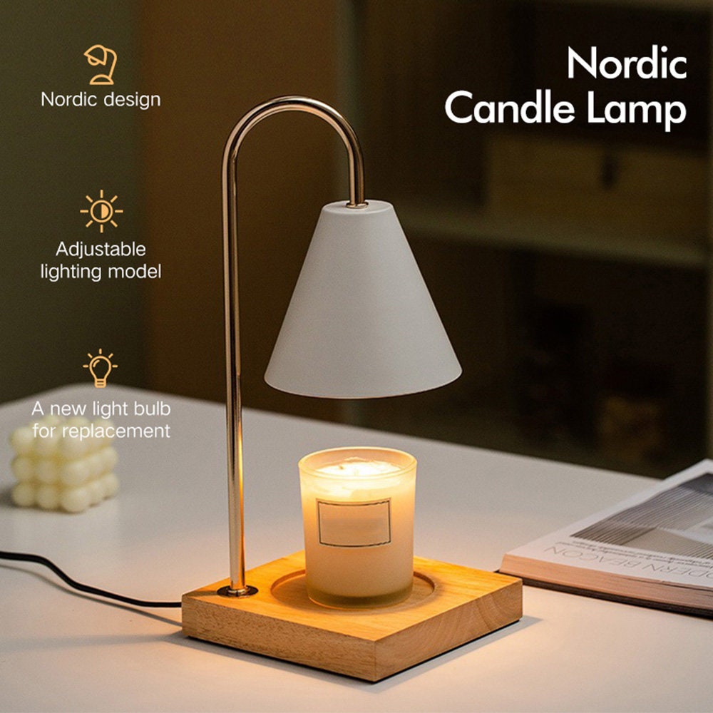 LUXGARDEN Electric Candle Warmer Lamp Candle Lamp Candle Wax Melt