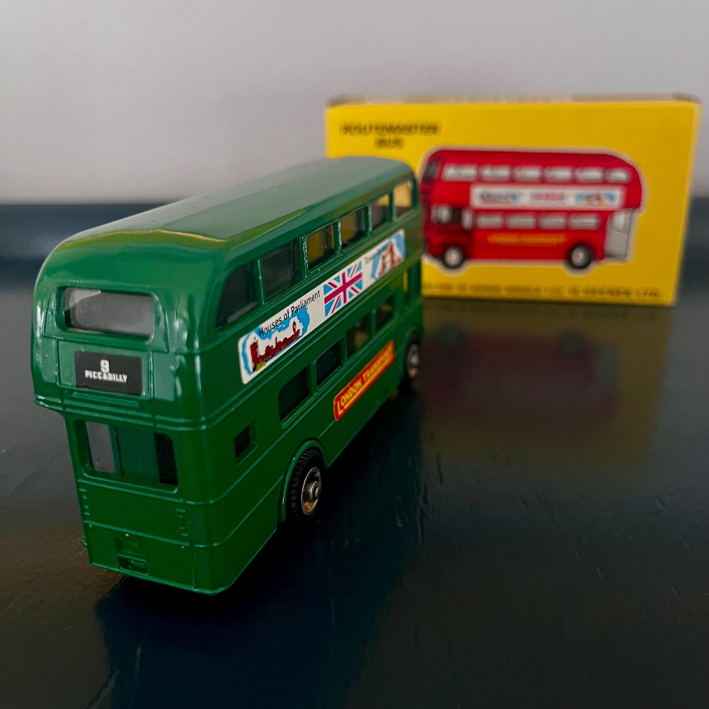 Budgie Models Routemaster Bus 緑色 1980s Budgie Green Routemaster London Bus in Original Box - Etsy