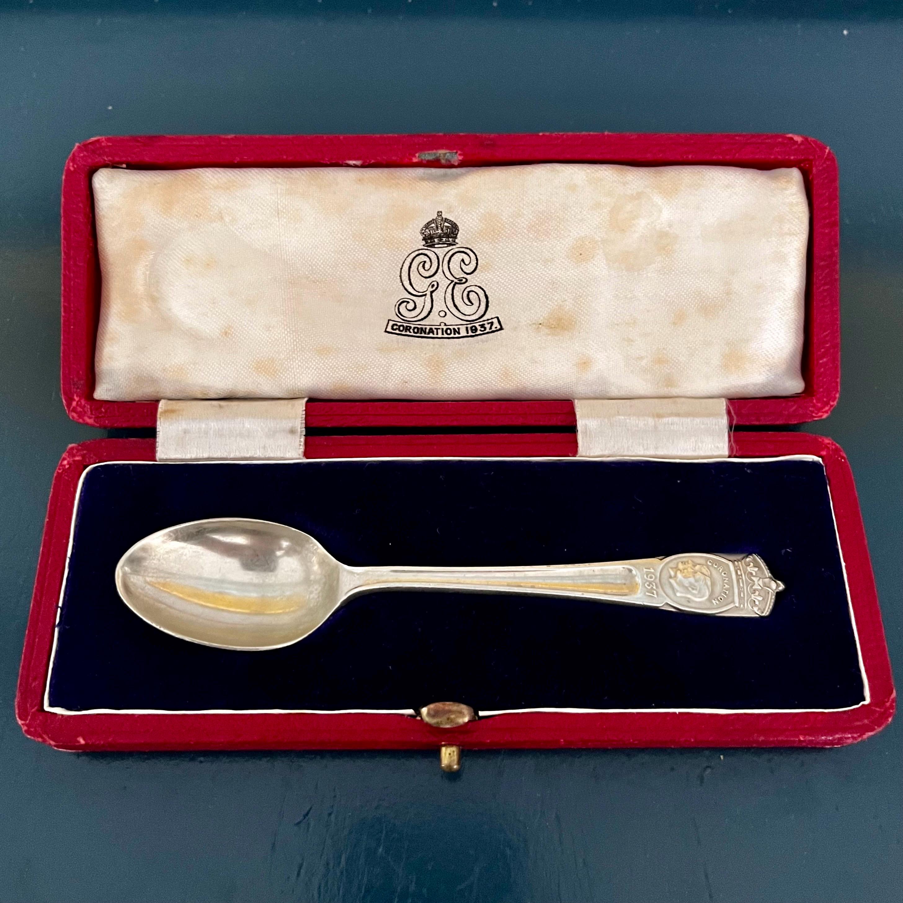 1937 Coronation Spoon - Etsy UK