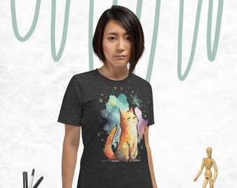 Unisex cat t-shirt, Cute cat t-shirt, I love my cat t-shirt, Dreamer cat t-shirt, Cats are the best shirt, funny cat t-shirt, Kitty t-shirt