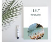 Printable ITALY Travel ITINERARY Template – Digital Vacation Travel Budget PLANNER