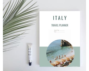 Printable ITALY Travel ITINERARY Template – Digital Vacation Travel Budget PLANNER