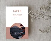 Japan Travel Planner, Vacation Itinerary, Packing List (Printable)
