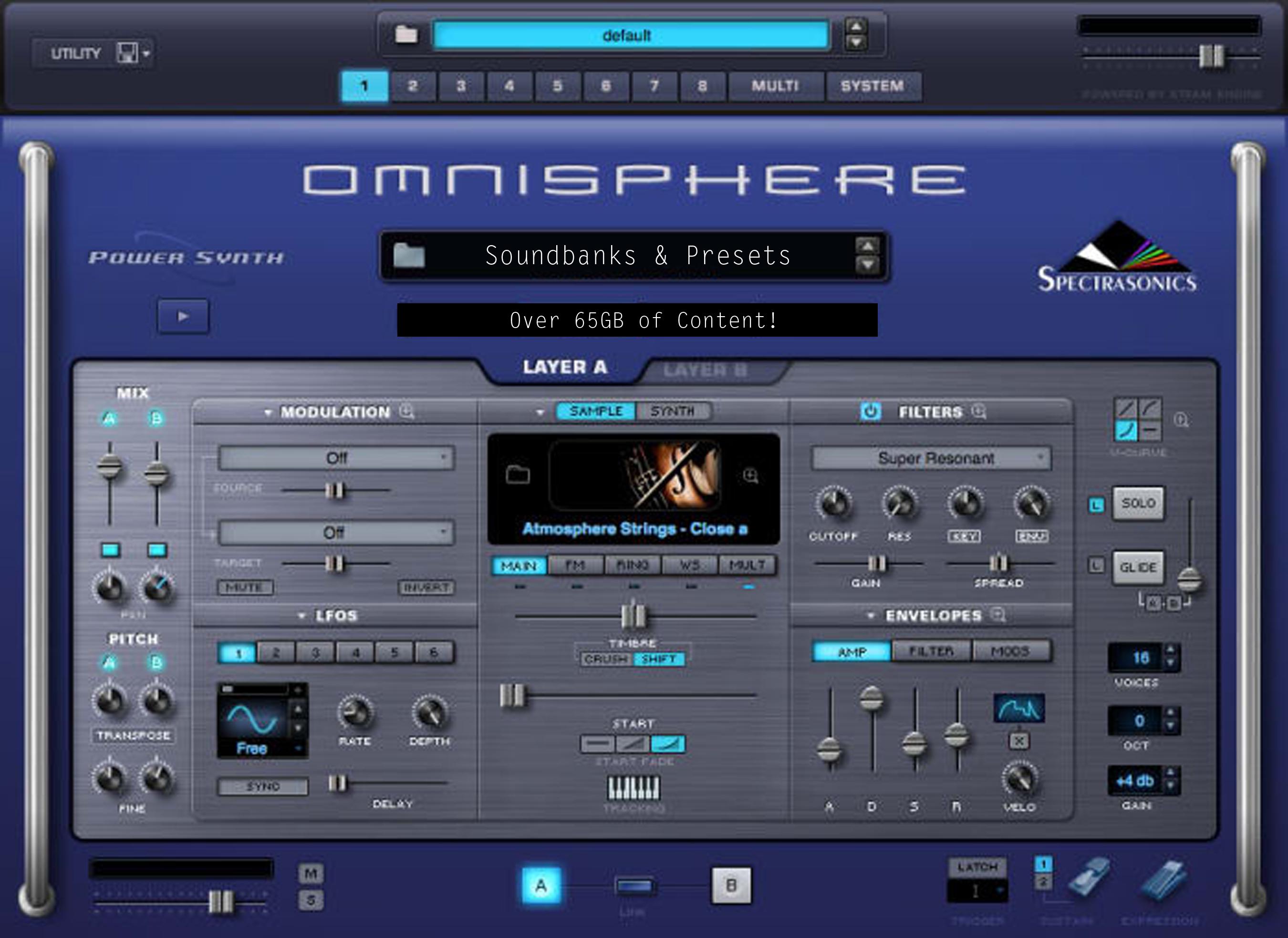 Omnisphere, Presets & SoundBanks, Over 65GB of Content,  !!Read Description!!