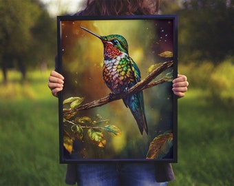 Animals Wall Art Hummingbird 7