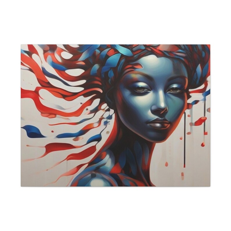 Abstraction Woman Wall Art SPECIAL 2 Etsy