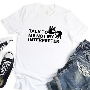 Taube Shirt - Unisex T-Shirt, Amerikanische Gebärdensprache Shirt, Gehörlosen Shirt, Gebärdensprache Tee, ASL Pride, Gehörlosen Gemeinschaft