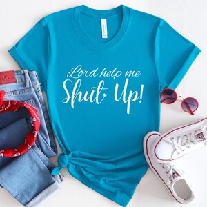 Lord Help Me Shirt - christelijk grappig shirt, christelijke kleding, religieus shirt, God T-shirt, christelijke humor, Jezus shirt