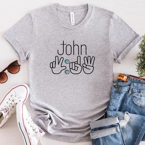 John 3:16 ASL Shirt - Unisex, Amerikanische Gebärdensprache Shirt, ASL Shirt, Taube Shirt, Jesus Shirt, christliche Kleidung