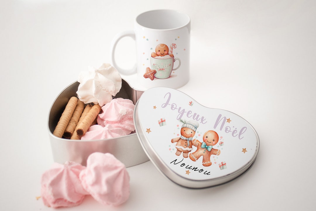 Lot De 8 Mini Boîtes En Métal De Noël - Avec Couvercle, Motifs Festifs, Pour Cadeaux, Biscuits, DIY - 5