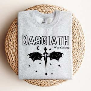 Basgiath War College Sweater | Fourth Wing Inspired | Dragon Rider Bookish Merch