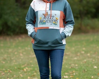 Avett Brothers Patchwork Hoodie