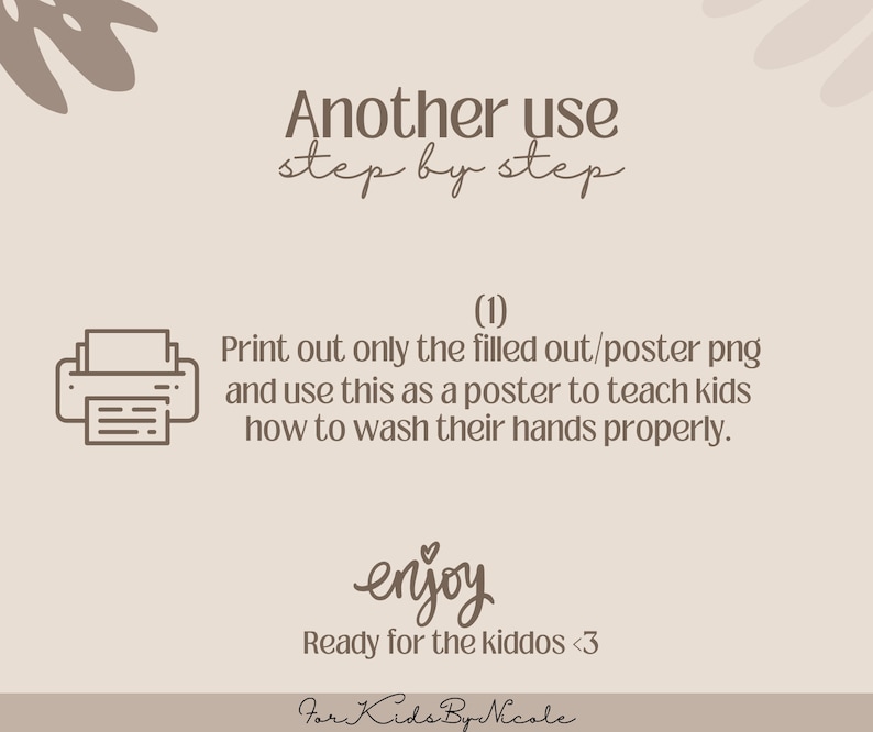 Steps for Washing Hands Activity, Wash Your Hands Steps, Hand Washing ...