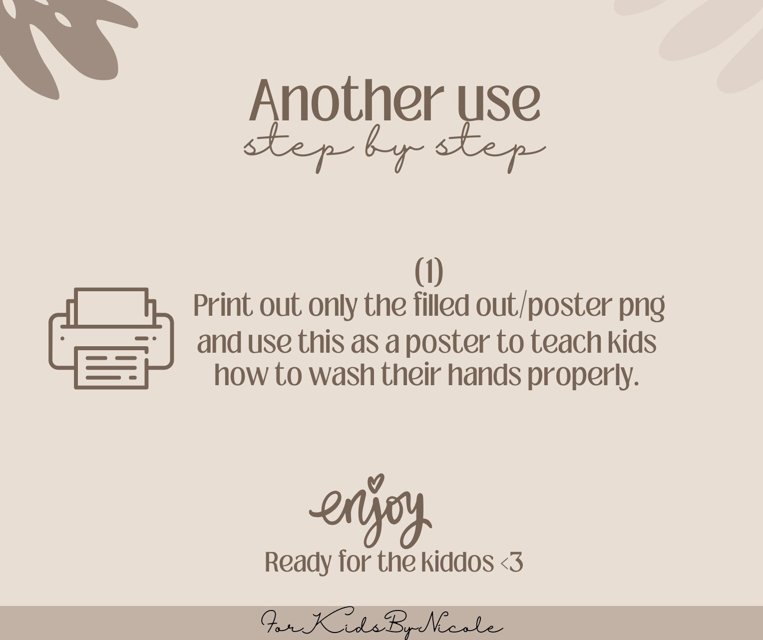 Steps for Washing Hands Activity, Wash Your Hands Steps, Hand Washing ...