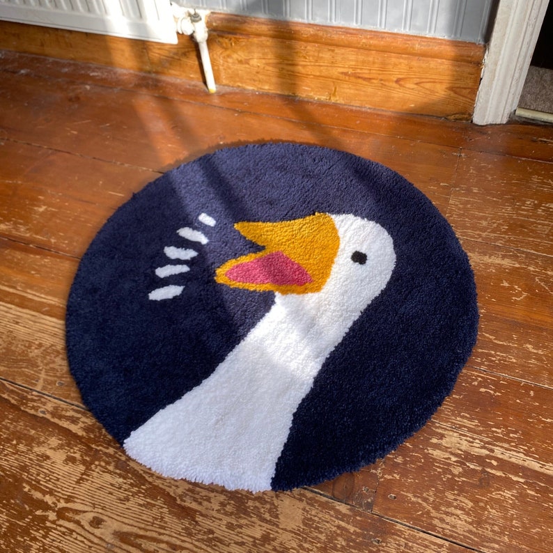 Silly Goose Rug - Etsy