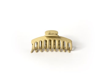 Large Beige Hair Claw | Free Fast Delivery | Handmade from eco-friendly materials | Super High Quality
