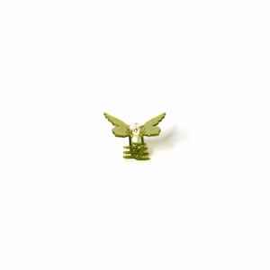 Small Green Butterfly Hair Claw Free Fast Delivery Handmade from eco-friendly materials Super High Quality image 4